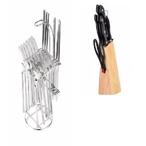 Knife Set And 24 Set Stainless Cutlery