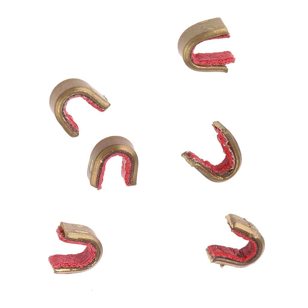 9x 6 Pieces/Set Bowstring  Buckle Clips Nocking Points For