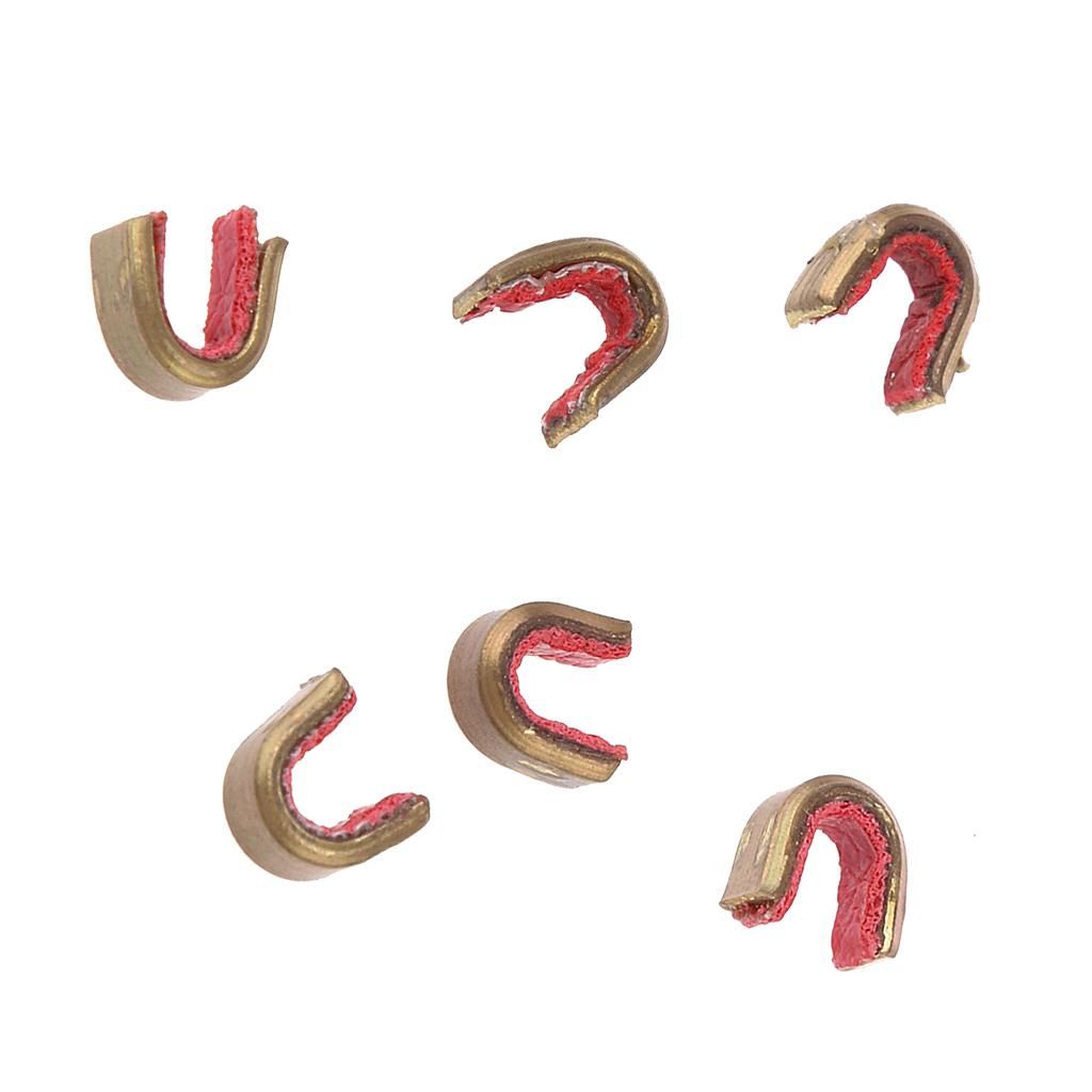 9x 6 Pieces/Set Bowstring  Buckle Clips Nocking Points For