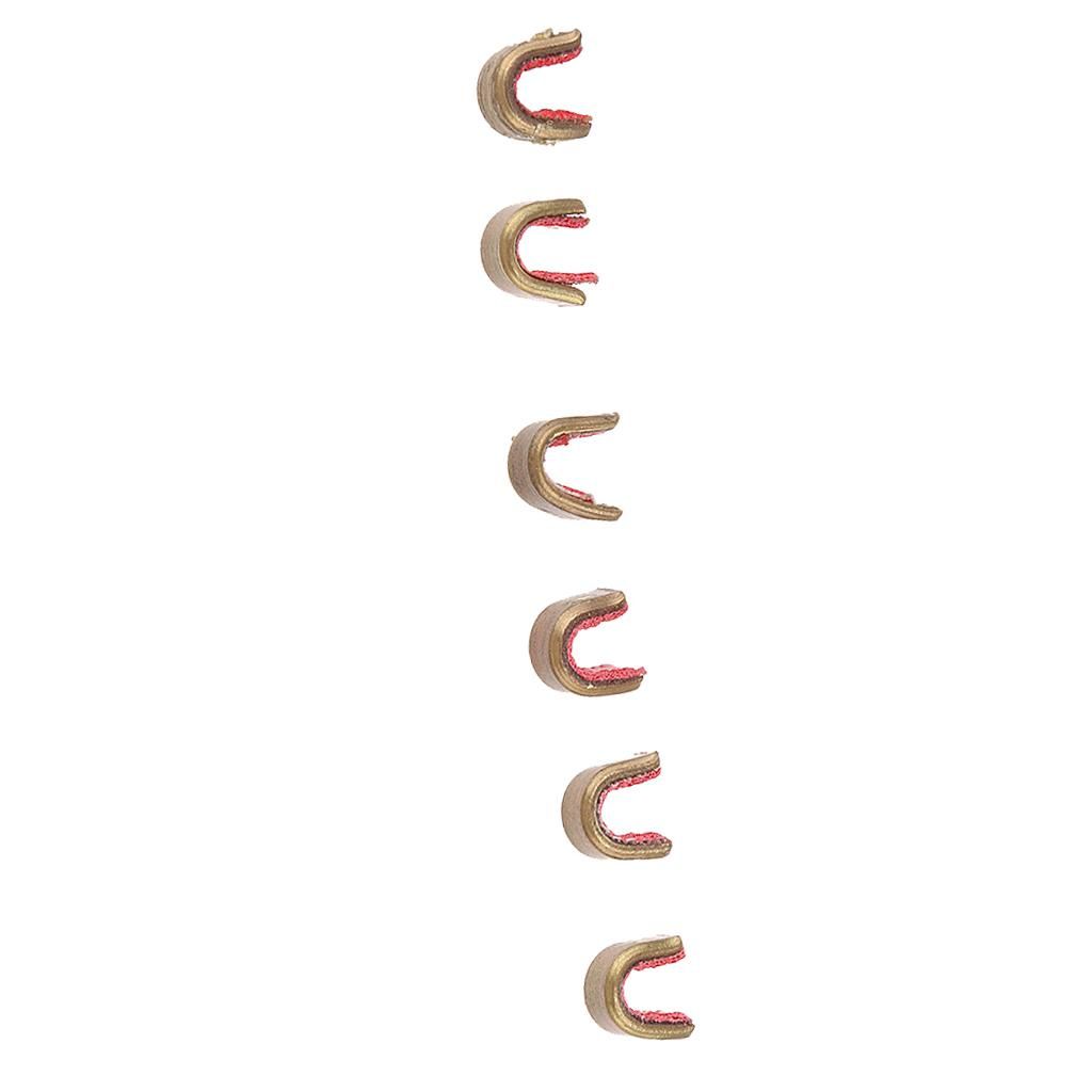 9x 6 Pieces/Set Bowstring  Buckle Clips Nocking Points For
