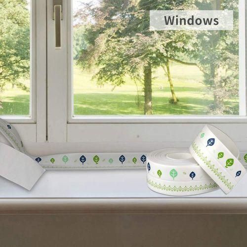 2Pcs Tape Caulk Strip Anti-Mildew Self Adhesive Sealing Pvc