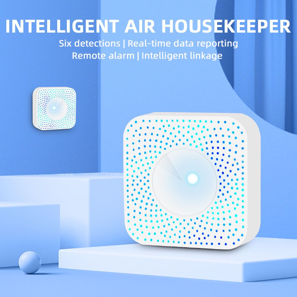 Tuya Zigbee Intelligent Air Housekeeper 6-in-1 Air Quality