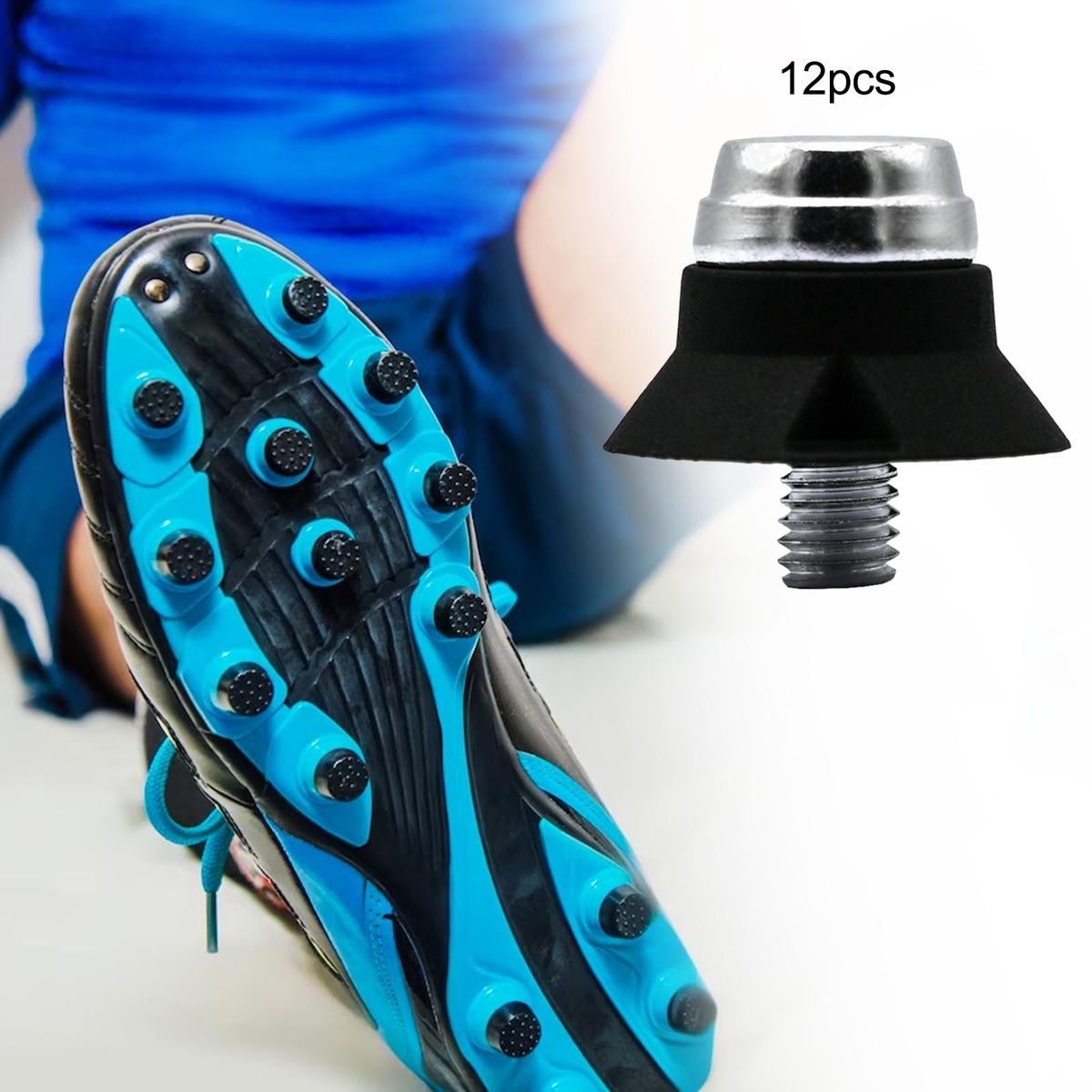 12Pcs  Studs Replacement Soft Screw In Anti 13mm