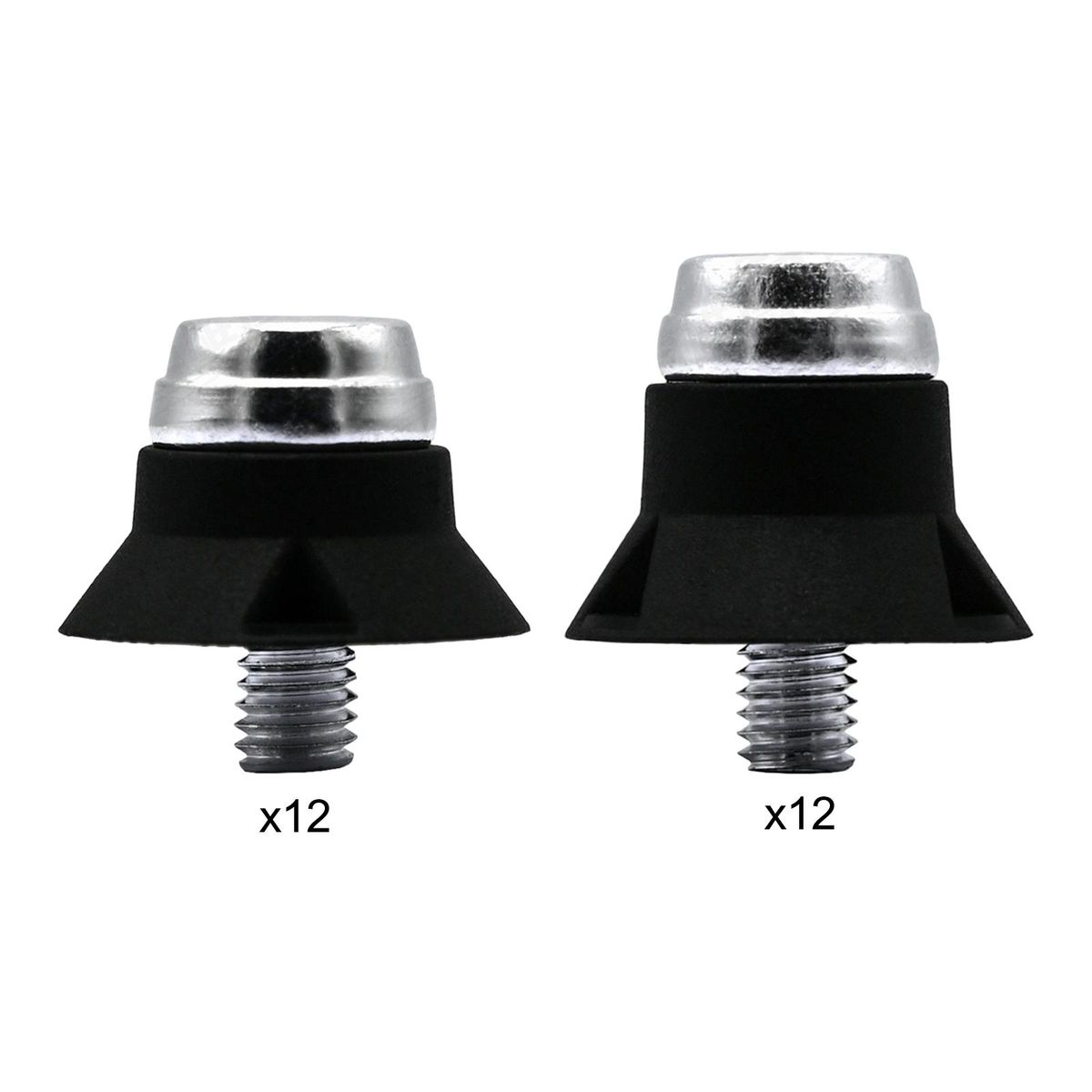 12Pcs  Studs Replacement Soft Screw In Anti 13mm