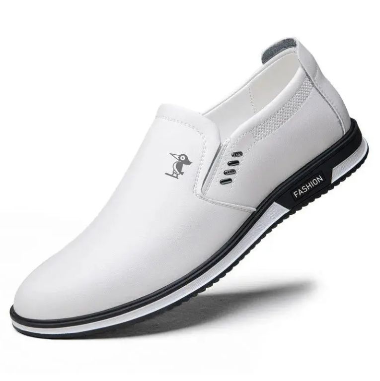 Men's Formal Shoes PU Leather For Bussiness Dress - White