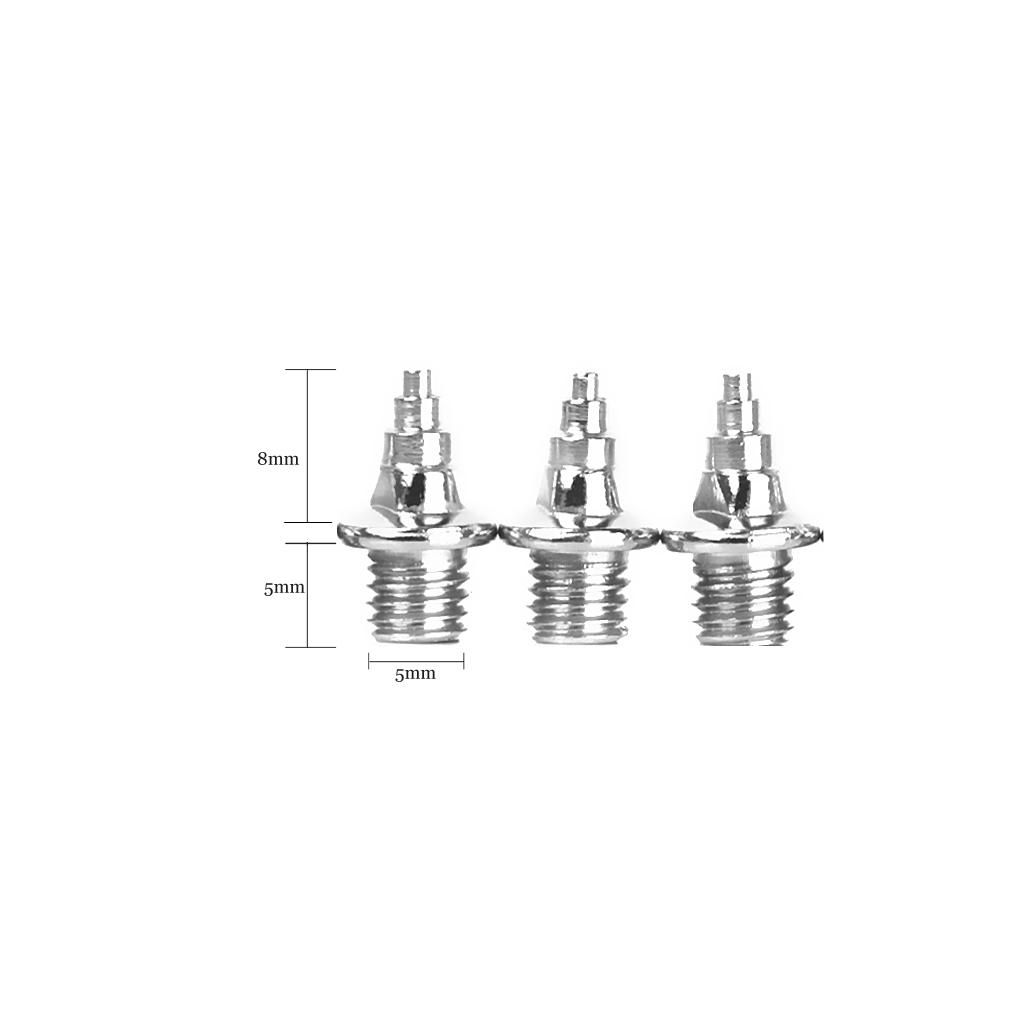 60pcs Steel Short Spikes Christmas Tree Nails To Running