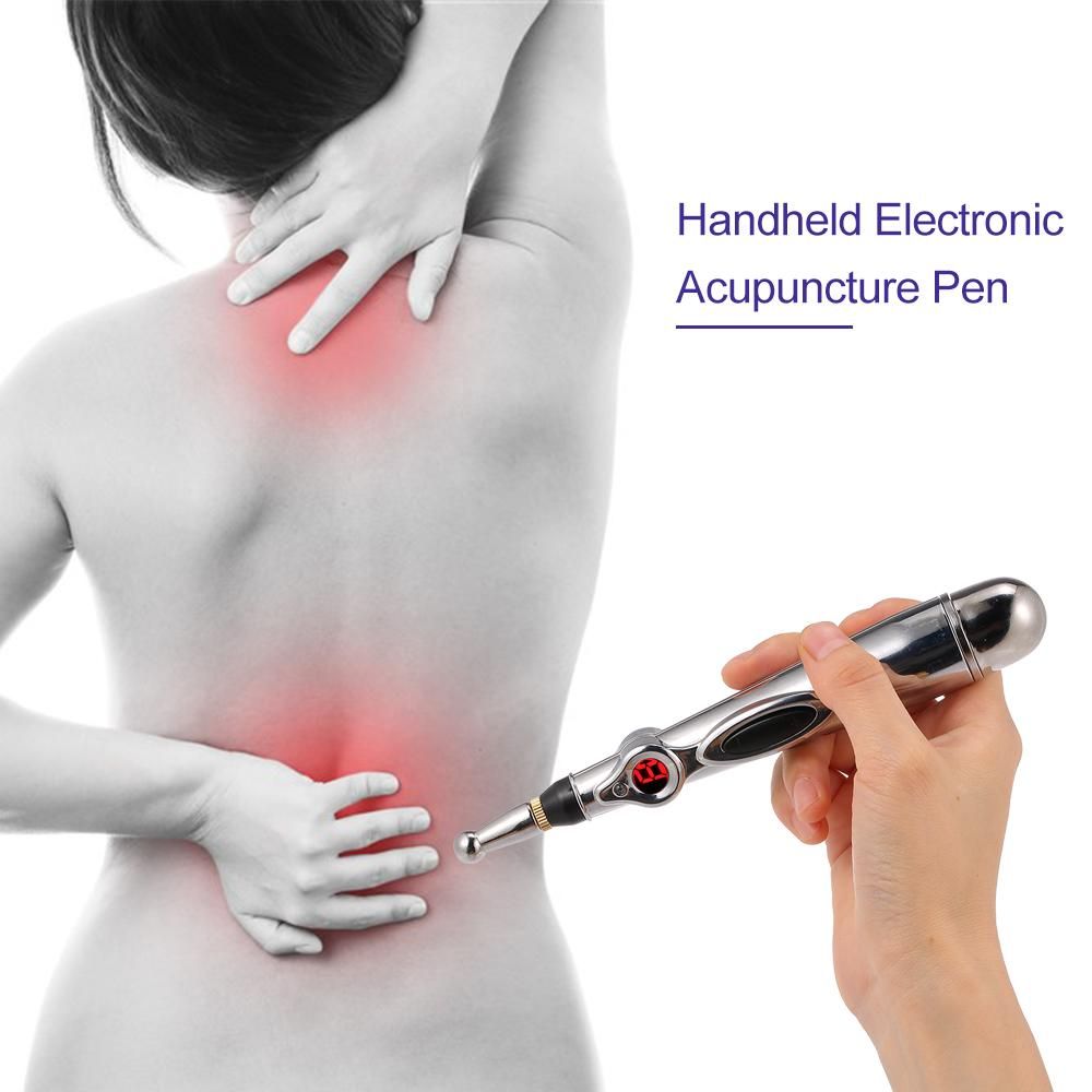 Handheld Electronic Acupuncture Pen Pain Relief Heal Massage Pen Acupuntura Body Head Leg Massage Tool