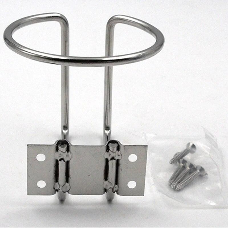 2Pcs Stainless Steel Boat Ring Cup Drink Holder Universal Drinks Holders for Marine Yacht Truck Rv Car Trailer Hardware