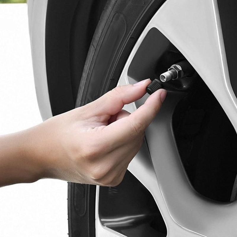 1000 Pcs Black Bicycle Tire Valve Cap Professional Plastic Caps Protection Leakproof Valve For Bike Motor Car