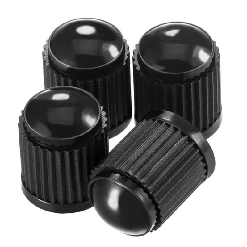 1000 Pcs Black Bicycle Tire Valve Cap Professional Plastic Caps Protection Leakproof Valve For Bike Motor Car