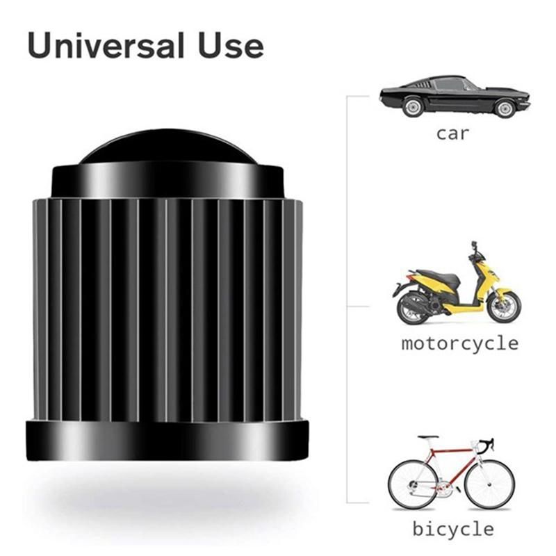1000 Pcs Black Bicycle Tire Valve Cap Professional Plastic Caps Protection Leakproof Valve For Bike Motor Car