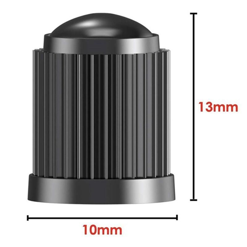 1000 Pcs Black Bicycle Tire Valve Cap Professional Plastic Caps Protection Leakproof Valve For Bike Motor Car