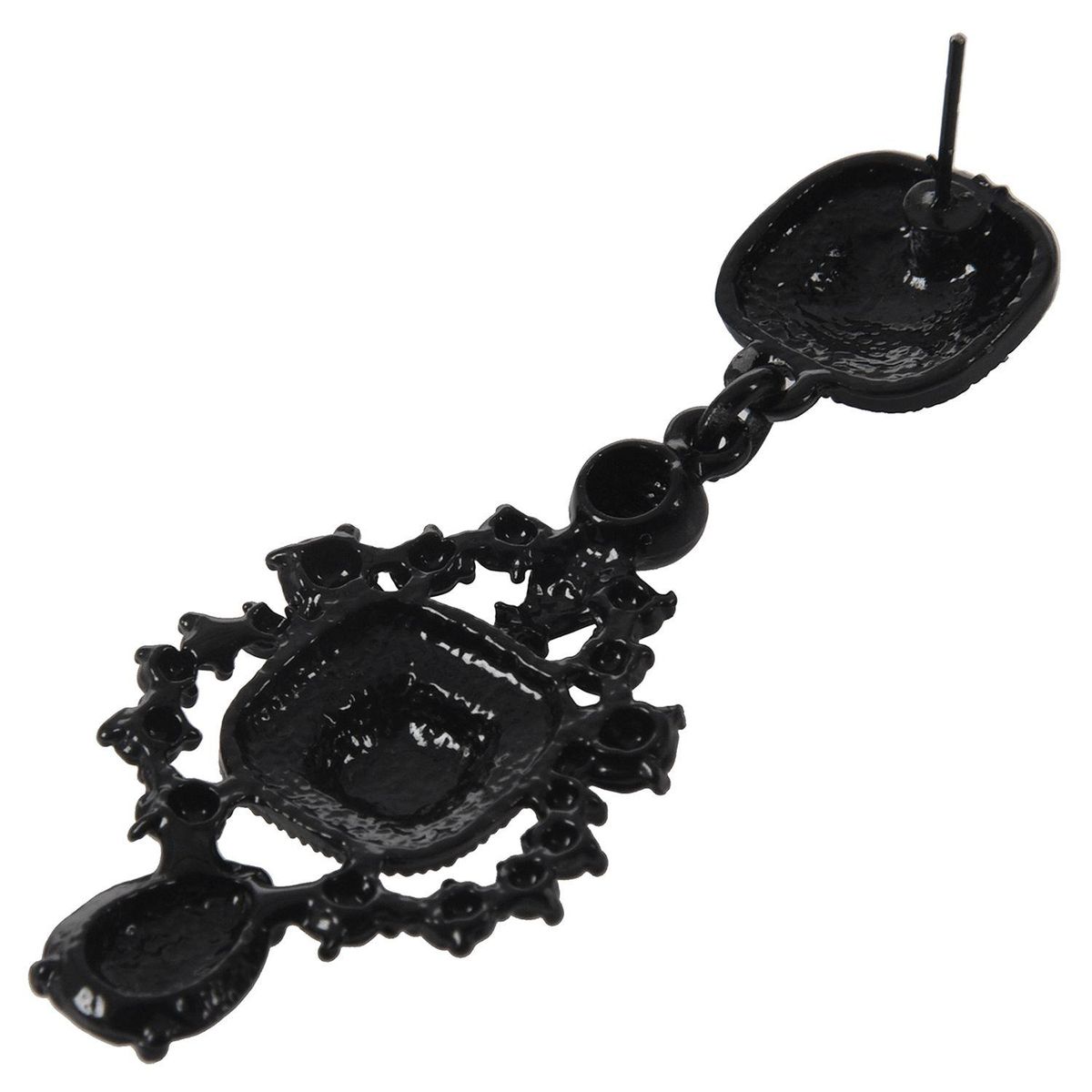 Elegant Crystal long wedding dangle woman pea Earrings
