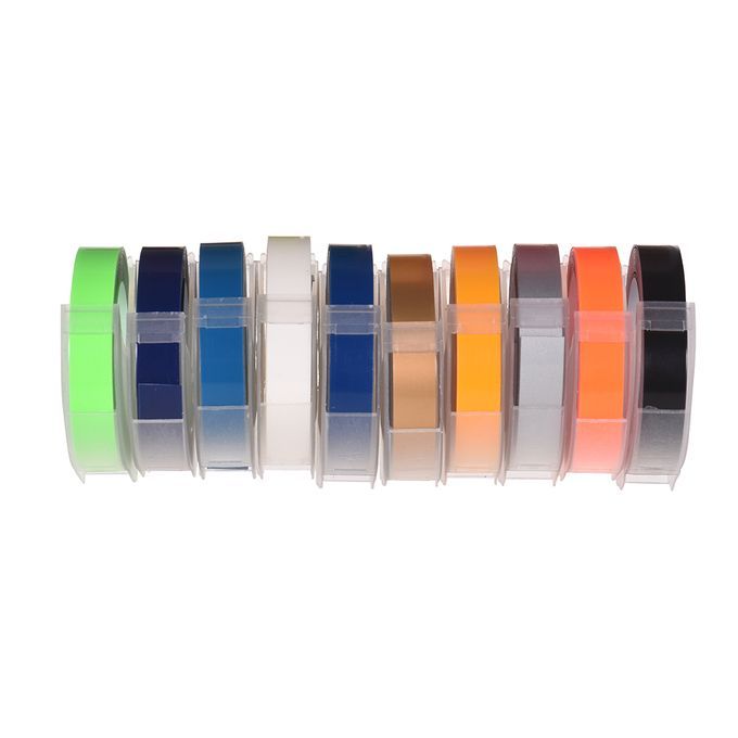 3D Plastic Embossing Label Tape Refill For DYMO 12965 1610