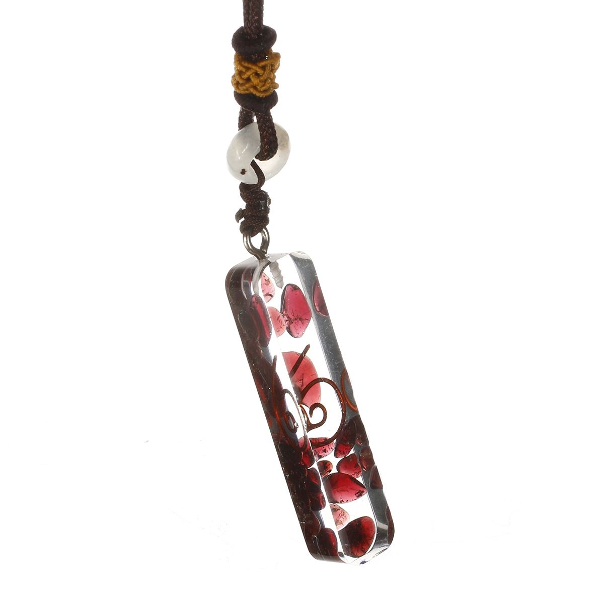 BLACK ORGONE PENDANT POWERFUL PROTECTIVE ENERGY ADJUSTABLE N