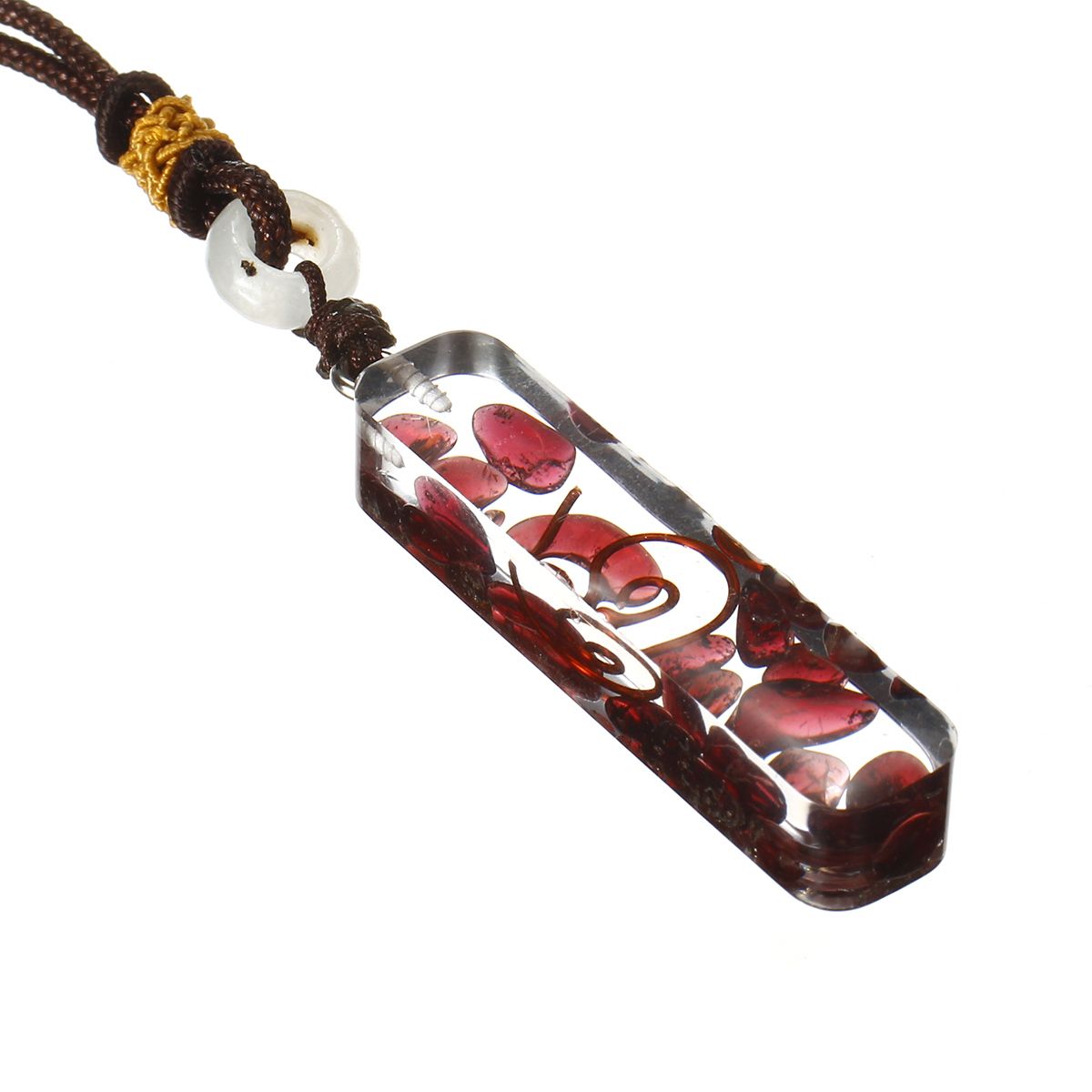 BLACK ORGONE PENDANT POWERFUL PROTECTIVE ENERGY ADJUSTABLE N