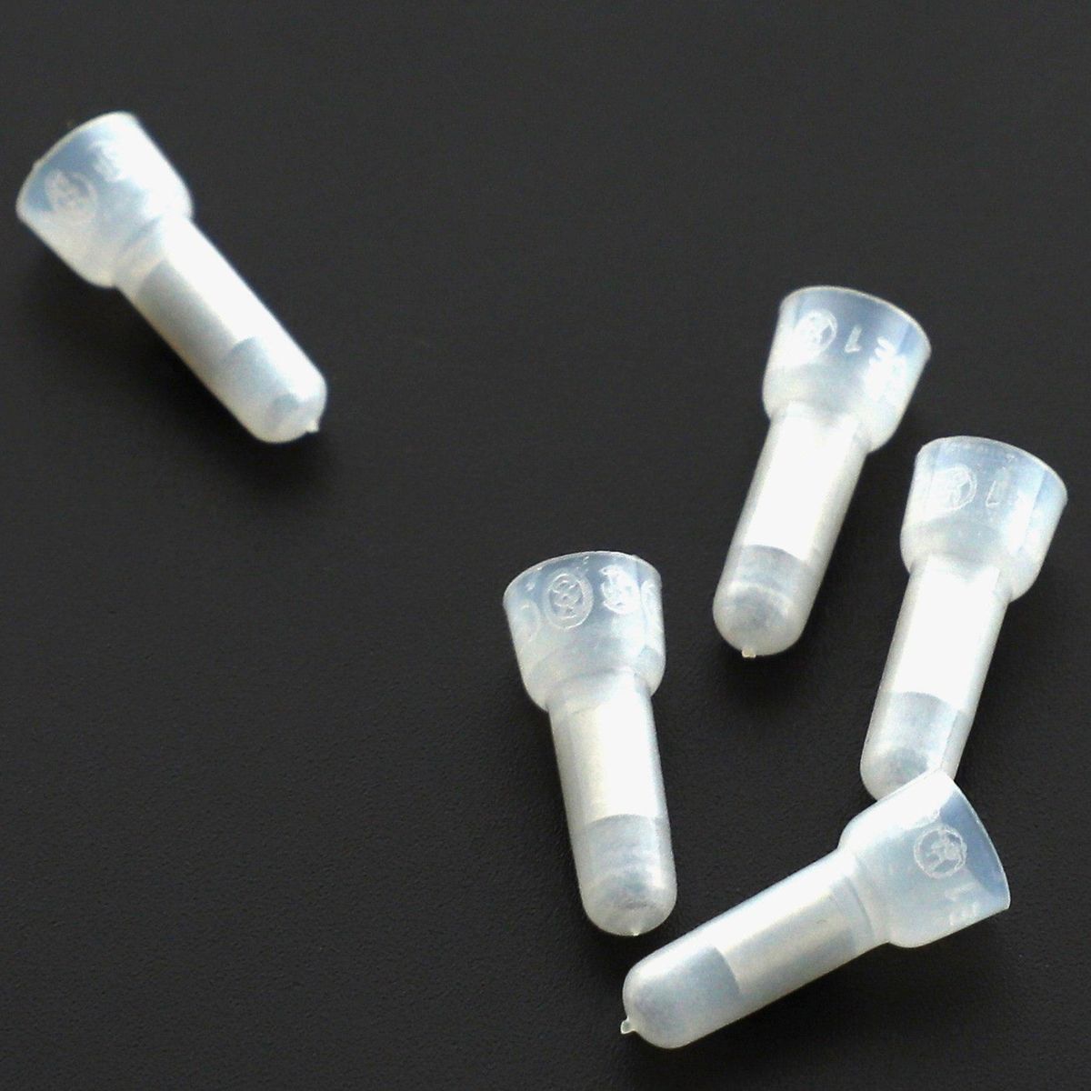 100pcs Nylon Closed End Cap Insulated Connectors Wire Crimp