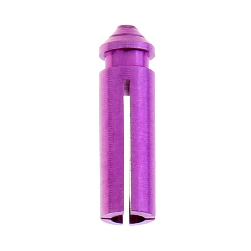 9Pcs Lightweight Anodised Aluminum Dart   Savers Accessories Purple