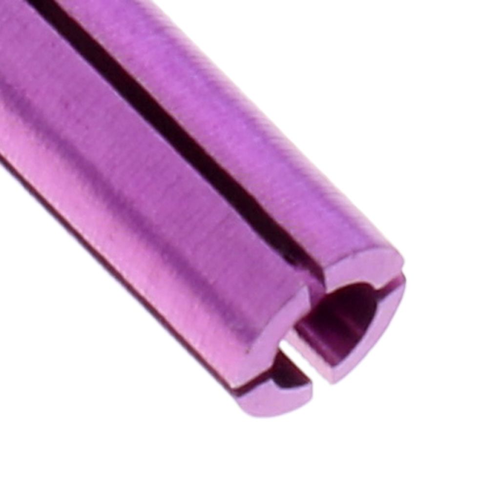 9Pcs Lightweight Anodised Aluminum Dart   Savers Accessories Purple