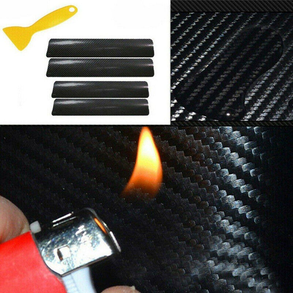 6pcs Universal Car Bumper Guard Decal Door Plate Still