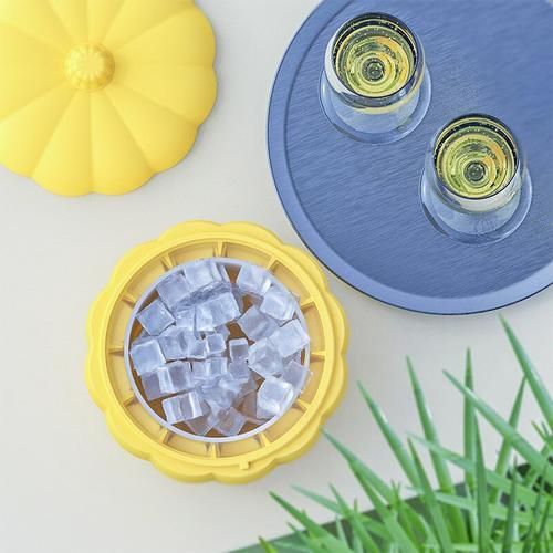 Halloween Ice Bucket For Whiskey Wine Cocktail Party Barware Lid Pumpkin Silicone Cube Maker Mold Ice Tray DIY Kitchen Supplies