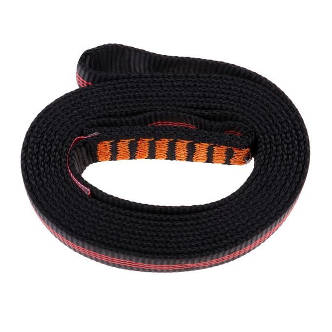 Polyester Climbing Bearing Strap Flat Outdoor Rope Protect 60cm 60cm