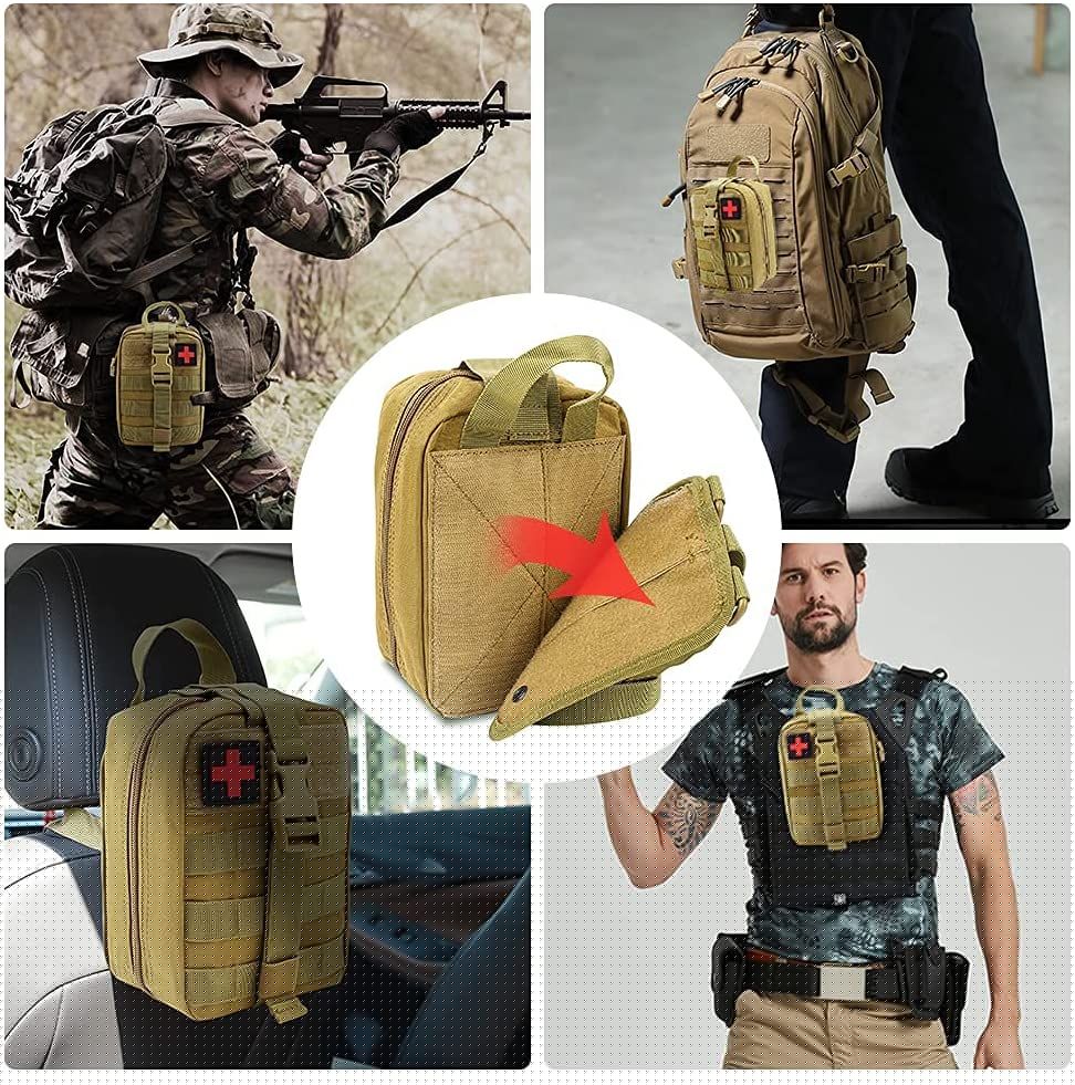 Bag Outdoor Hunting Car Emergency Camping Tool B-B Bag With Hook
