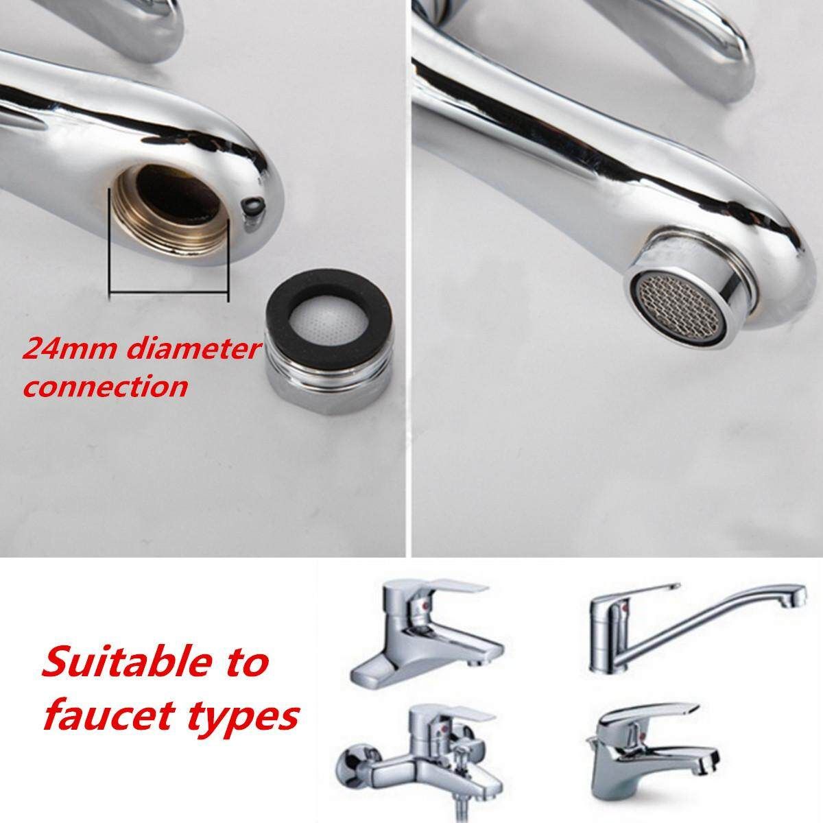 24 Mm Kitchen Copper Tap Aerator Nozzle Chrome Male Spout End Diffuser