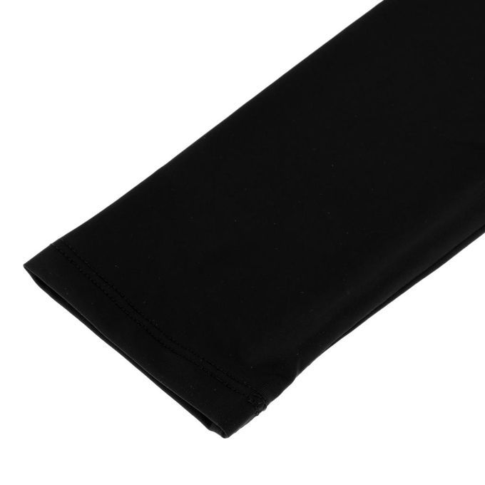 Quick Drying Golf T-shirt For Women Rash Guard Top Long Sleeve Black M