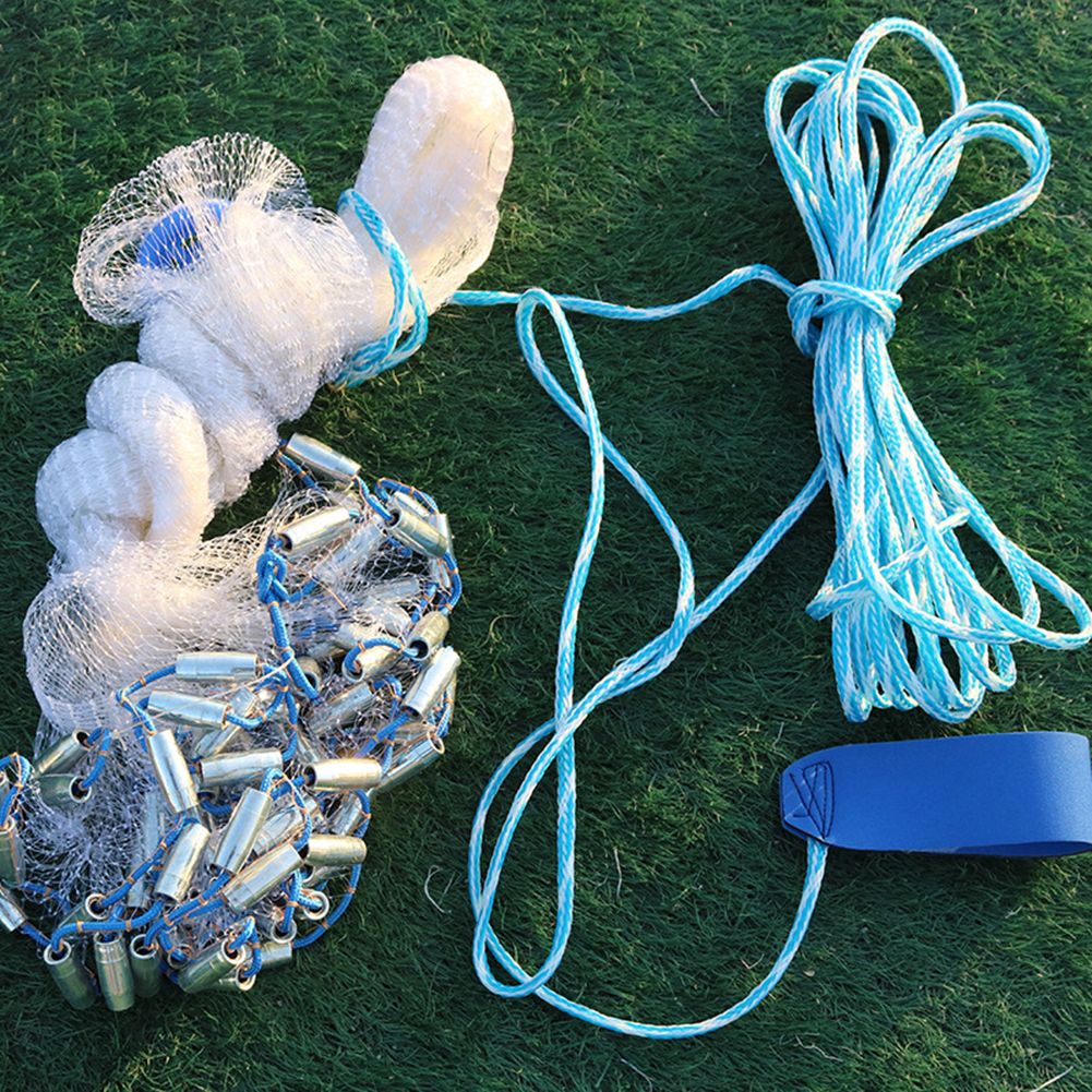 Cast Net Fishing Hand Cast Net Mesh Nylon Japanese Style Fishing Network Throw Fishing  Nets Accessories Pesca Tackle
