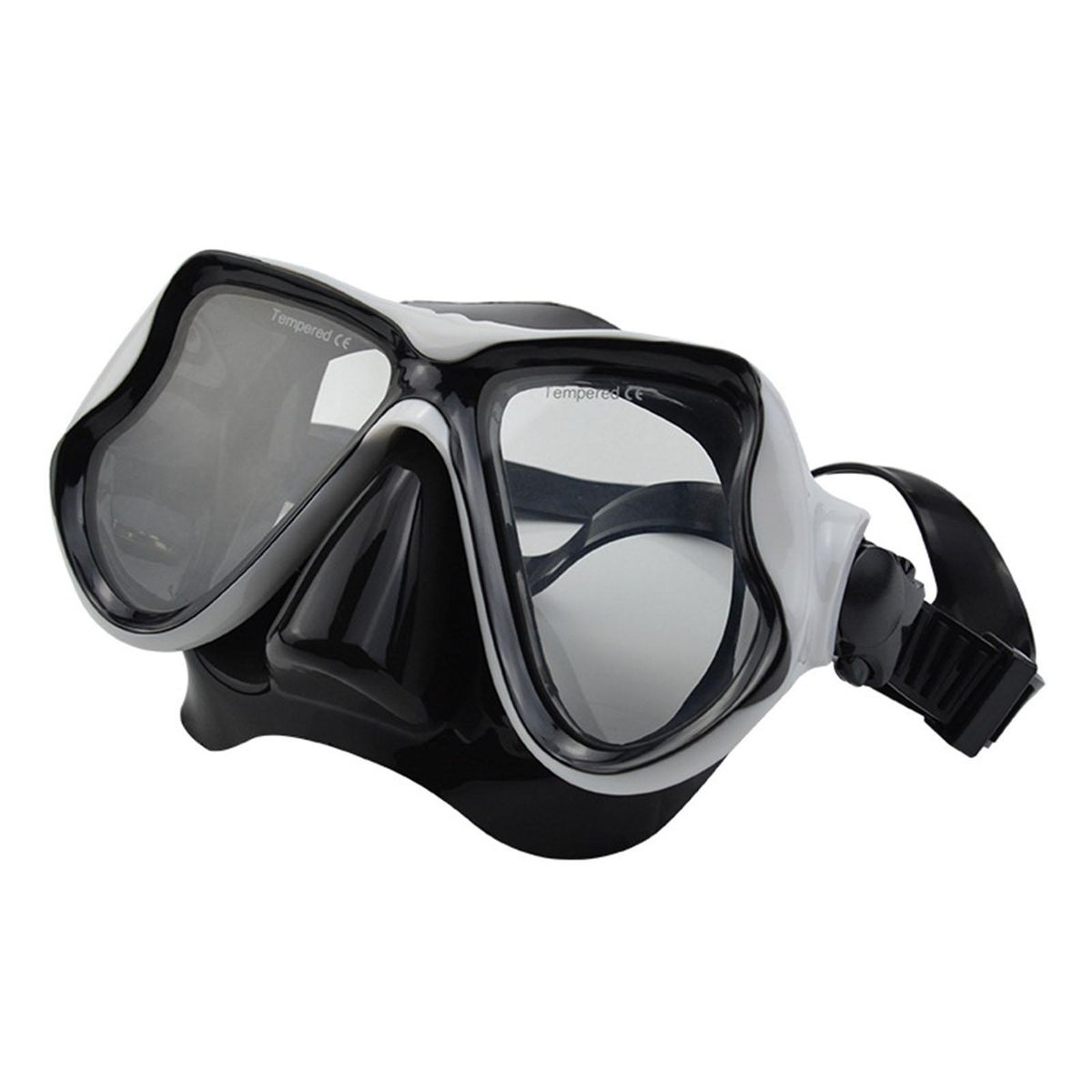 Sports Underwater Swimming Silicone Glasses Sports Eyewear White