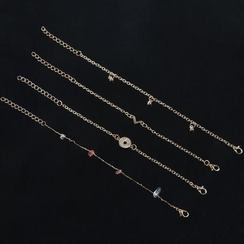 5Pcs/Set Bohemian Charm Bracelets For Women Gis Chain
