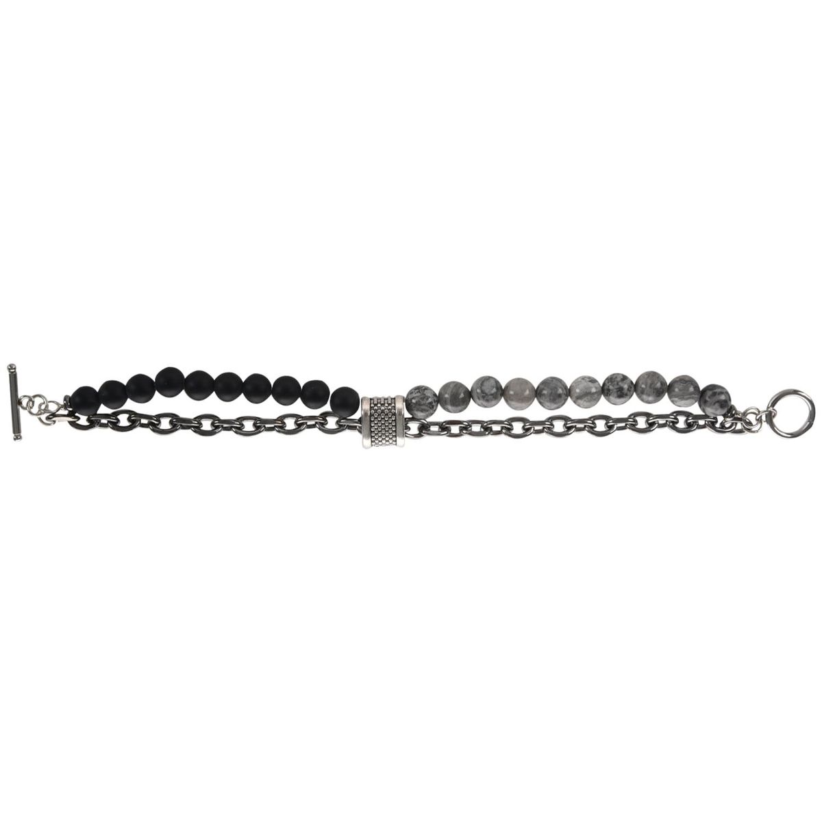 Natural Map Men'S Jewelry Bracelet Stainless Steel
