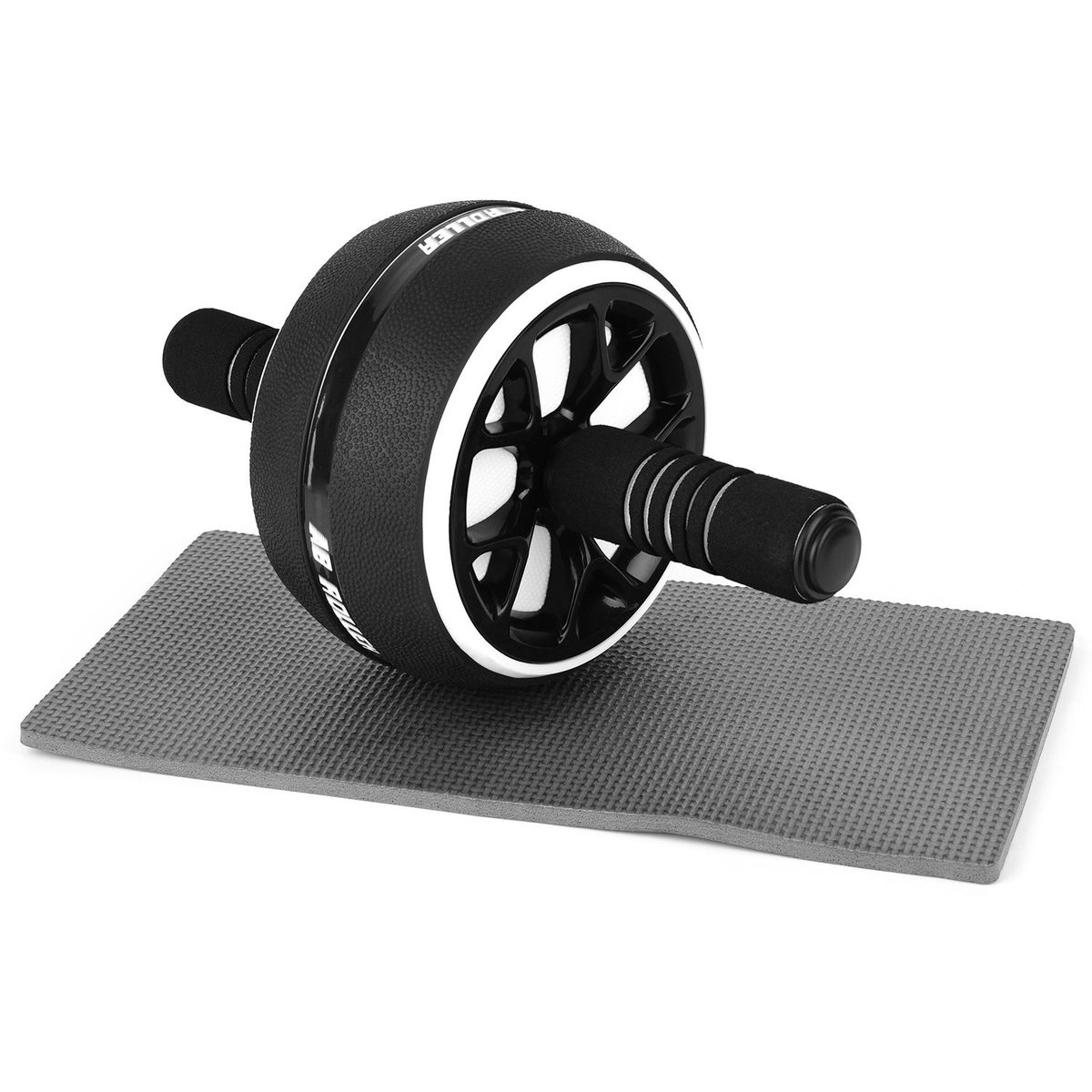 Abdominal Roller Wheel Knee Pad Push Up Bars Disc Core