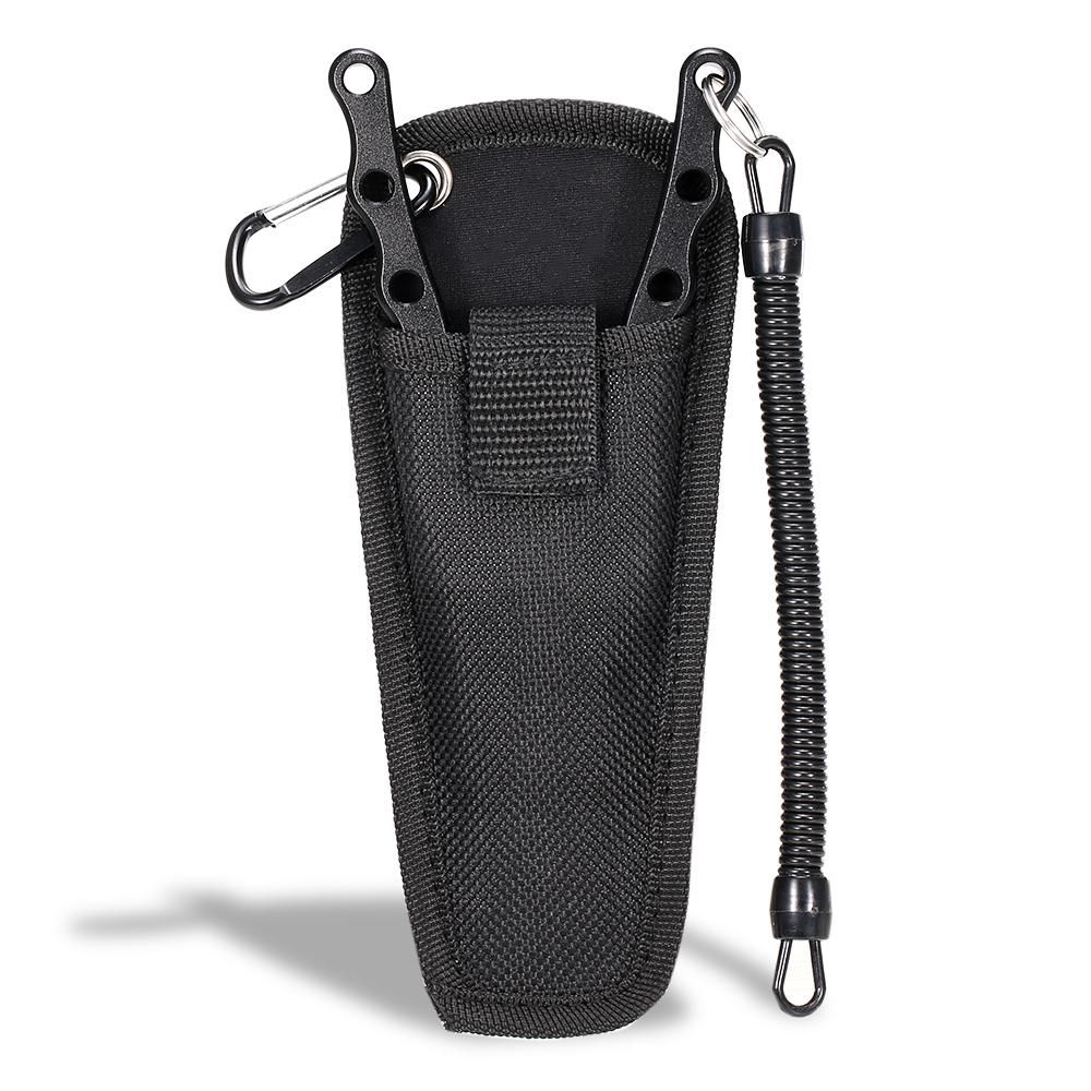 Ultralight Aluminum Fishing Pliers Split Ring Cutters Hooks Remover Fishing Holder Tackle With Oxford Sheath Security Landyard Aluminum Fishing Gripper Hook Remover Fishing Lip Plier Fishing Tools Set Portable Fishing Tackle