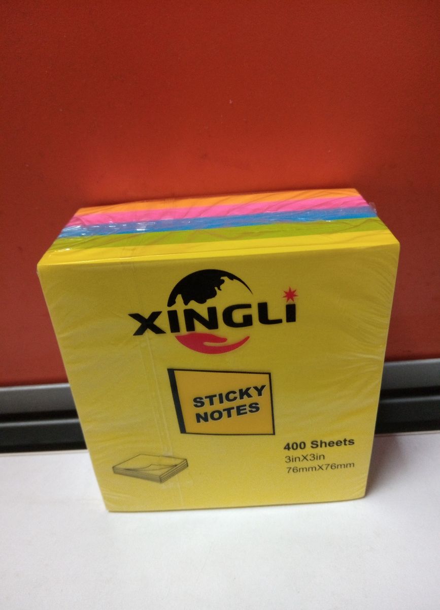 400 X 2 Pack - Sticky Writing Note Pads +2 Free Blue Pen