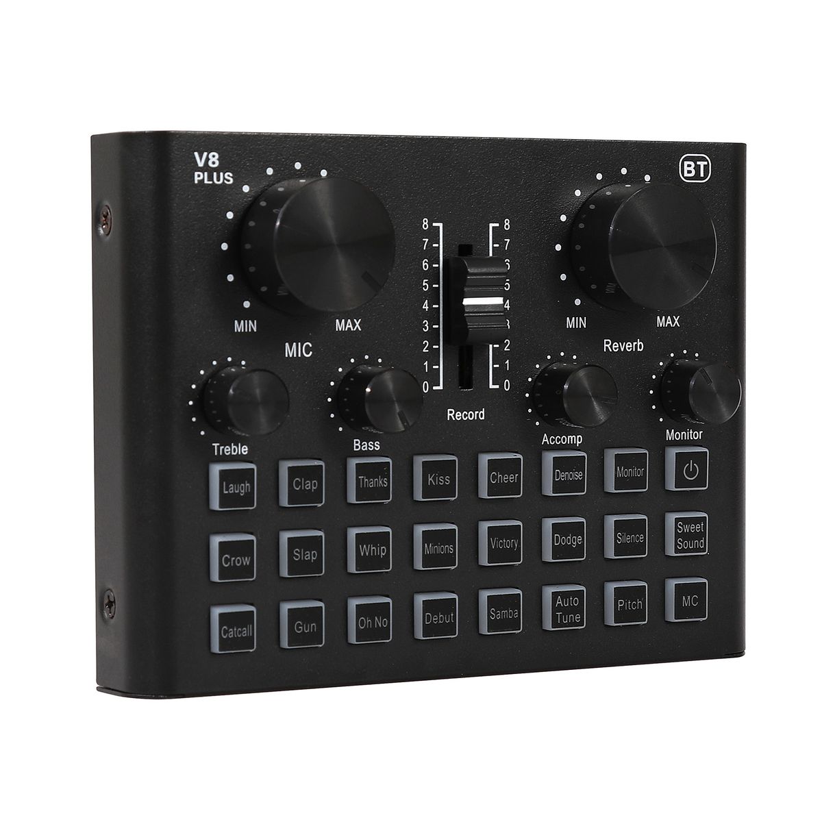 Mini External Sound Card Support BT Connection Volume