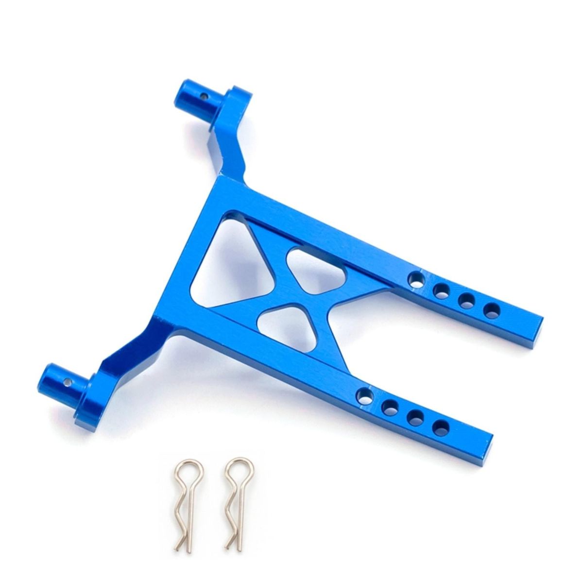 Aluminum Front & Rear Body Mounts Posts Replacement for 1/18 TRAX4 LaTx Teton Desert Prerunner SST, Replace Parts 7615