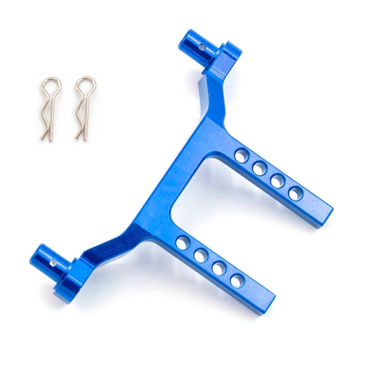 Aluminum Front & Rear Body Mounts Posts Replacement for 1/18 TRAX4 LaTx Teton Desert Prerunner SST, Replace Parts 7615