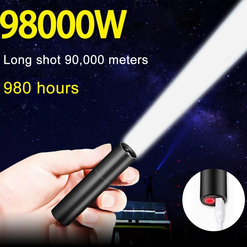 2023 New  Mini LED Flashlight 3 Lighting Modes Waterproof