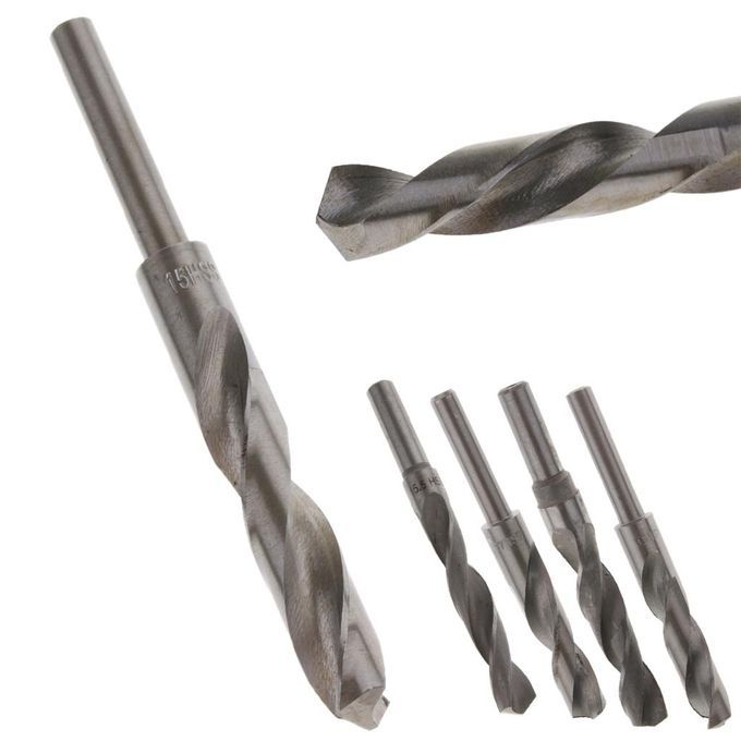 2Pcs High Speed Steel Twist Metal Drill Bit Set Hardness Drills