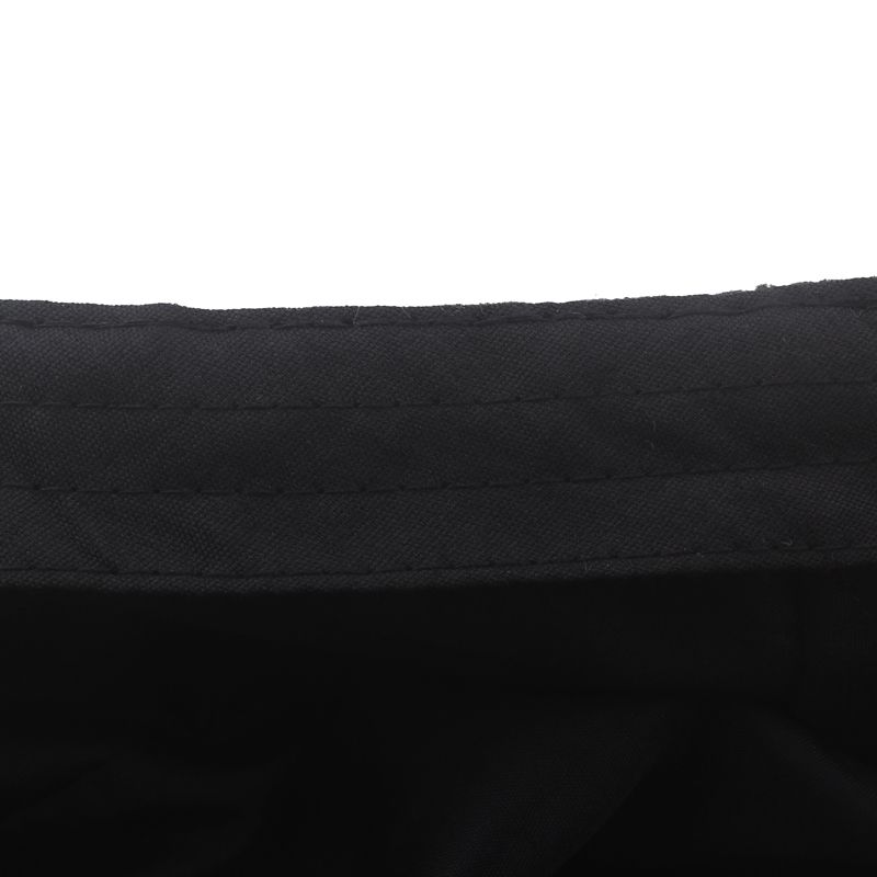 Men's Knitted Cotton Newsboys Beret Cap Black