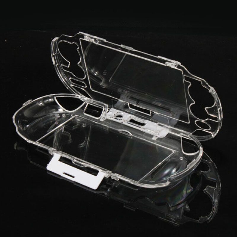 Transparent Clear Hard Case Protective Cover Shell Skin For Sony PlayStation Psvita PS Vita PSV 1000 Crystal Full Body Protector