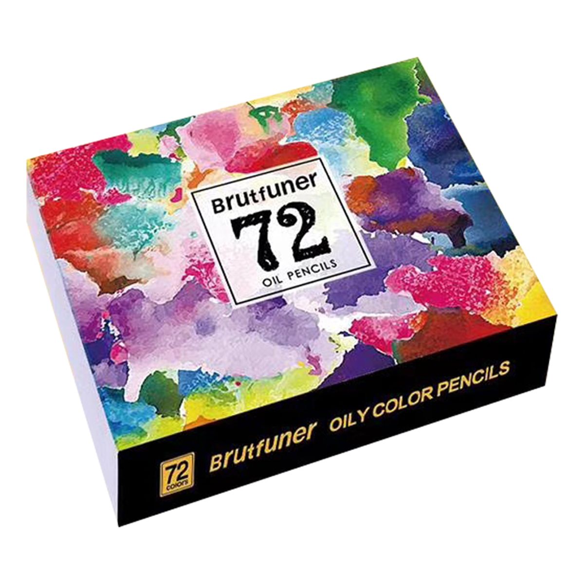 72 Oil Colored Pencils Set Pre-Sharpened