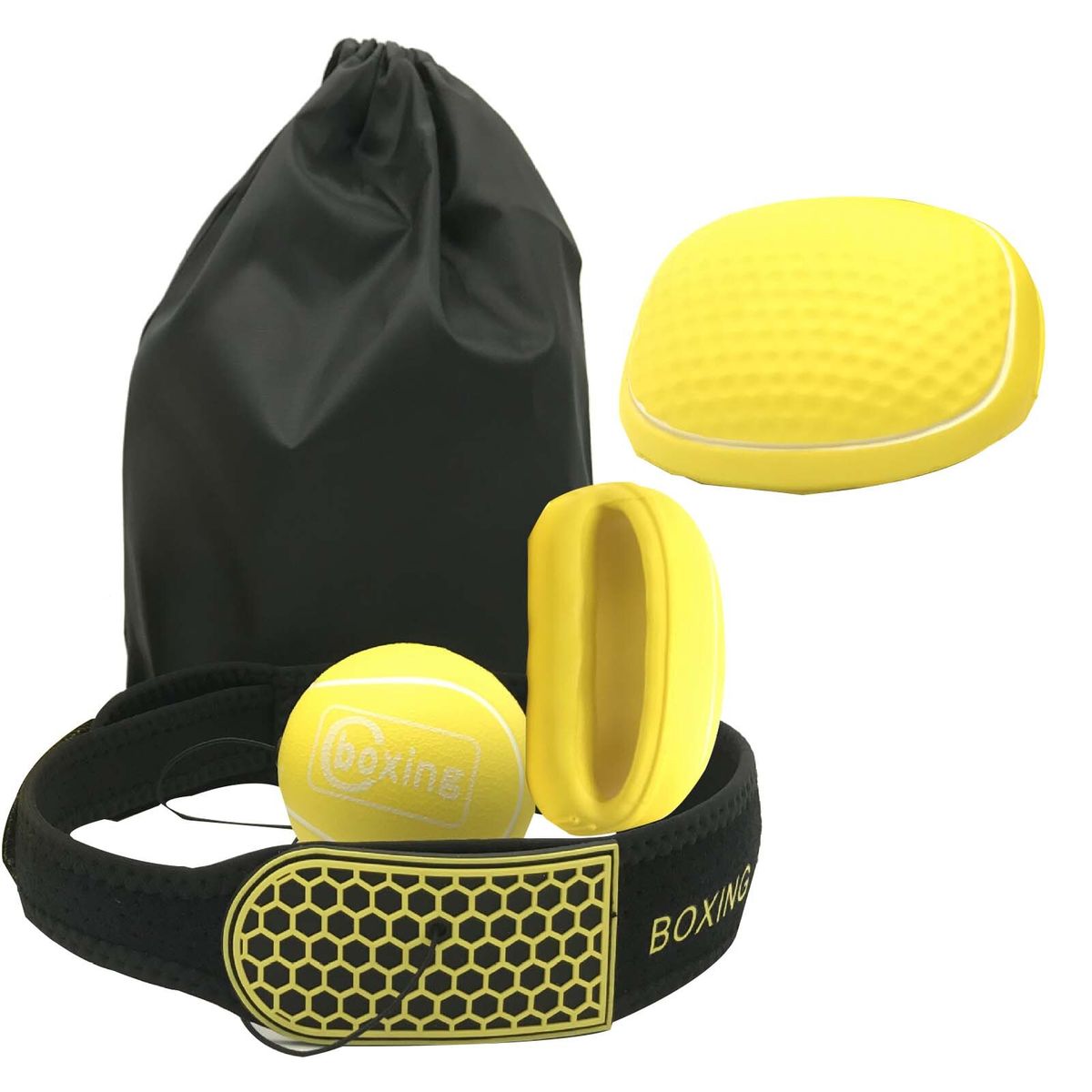 Boxing Reflex Ball Set Boxing Training Equipment With Adjustable Headband Reflex Ball On String