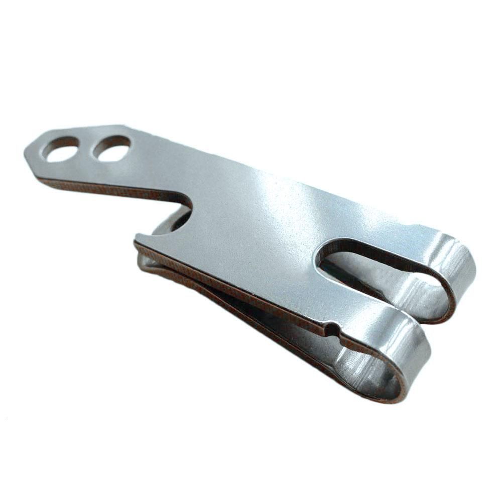 Stainless Steel Multifunction Tool Belt Key Chain Clip Opener