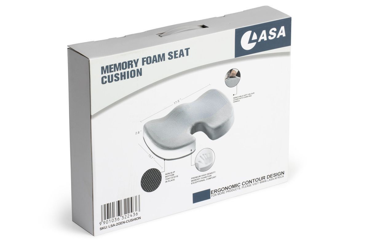 NON-SLIP MEMORY FOAM OFFICE CHAIR CUSHION
