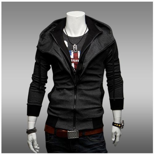 Men Cotton Hoodie Jacket