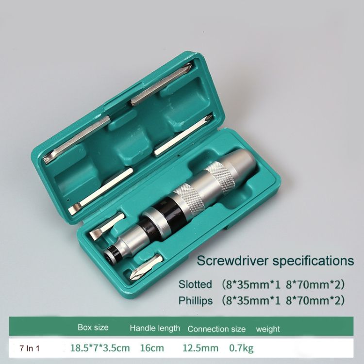 Screws 7 In 1 Impact Screwdriver Set