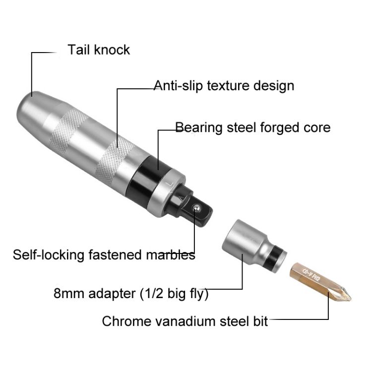 Screws 7 In 1 Impact Screwdriver Set